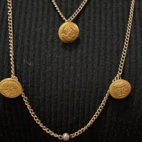 Vintage Jewelry Gold Tone Necklace 53” Long - Picture 4 of 5